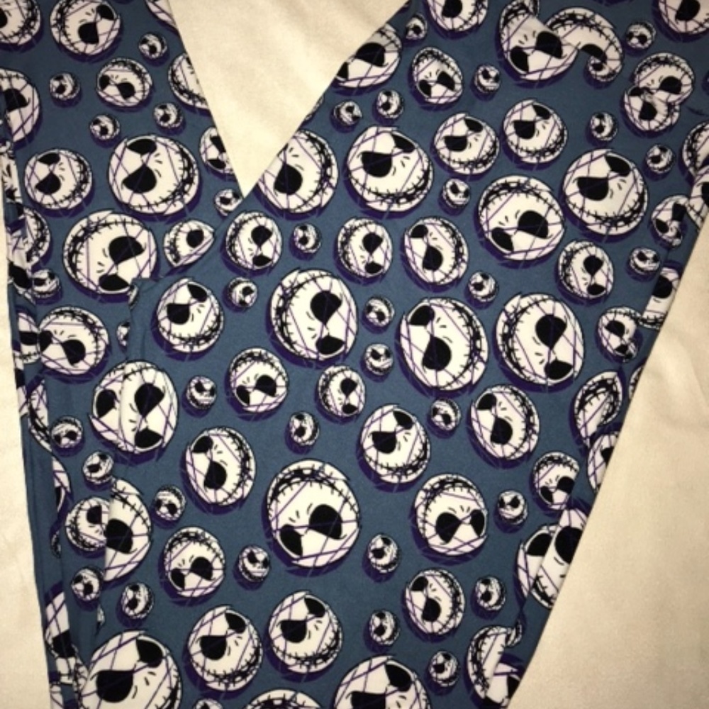 LuLaRoe Jack Nightmare Before Christmas Leggings